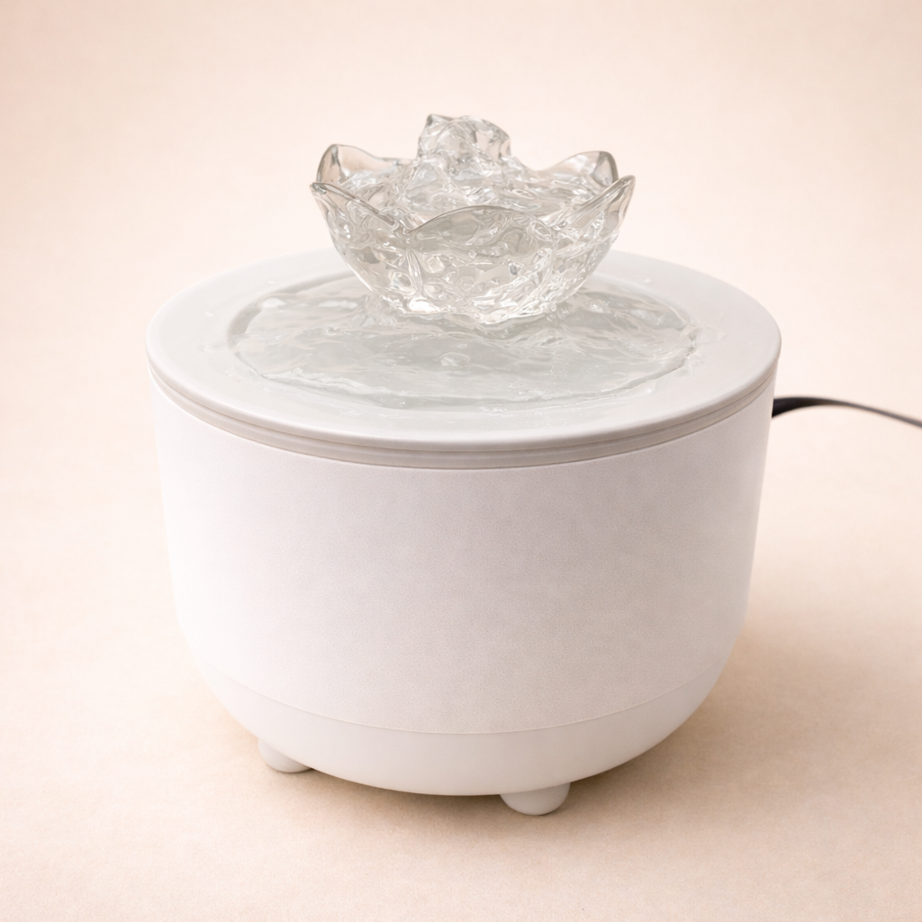 Fontanna do wody dla kota 1,2L - cicha, filtrująca, USB