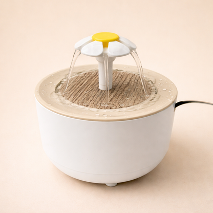 Fontanna do wody dla kota 1,2L - cicha, filtrująca, USB